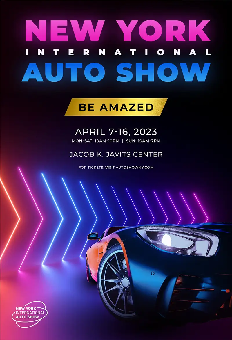 Ghost Detailing Metz affiche Salon Automobile New York 2023