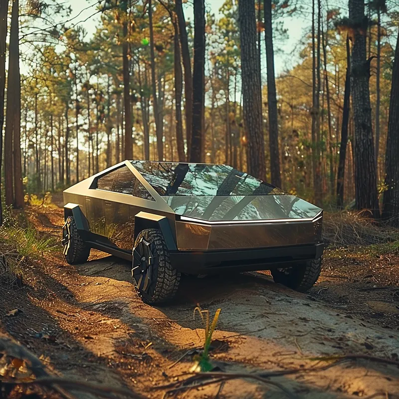 Image du Cybertruck de Tesla