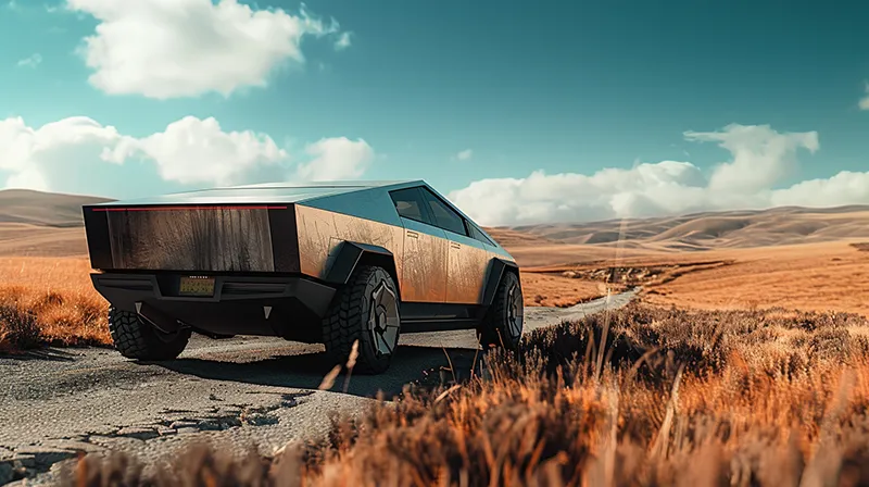 Image du Cybertruck de Tesla