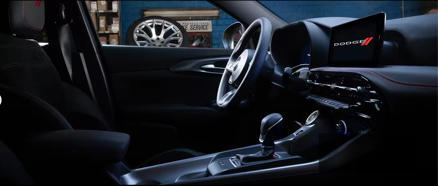 Dodge 2025 vue de l'habitacle