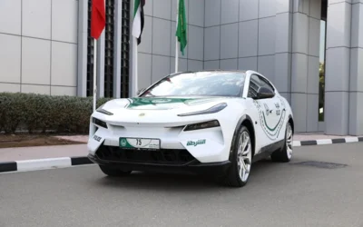 La Lotus Emeya S rejoint la flotte de la police de Dubaï
